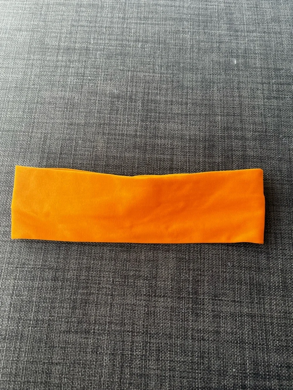 Athleta Bright Orange Knotted Stretch Headband